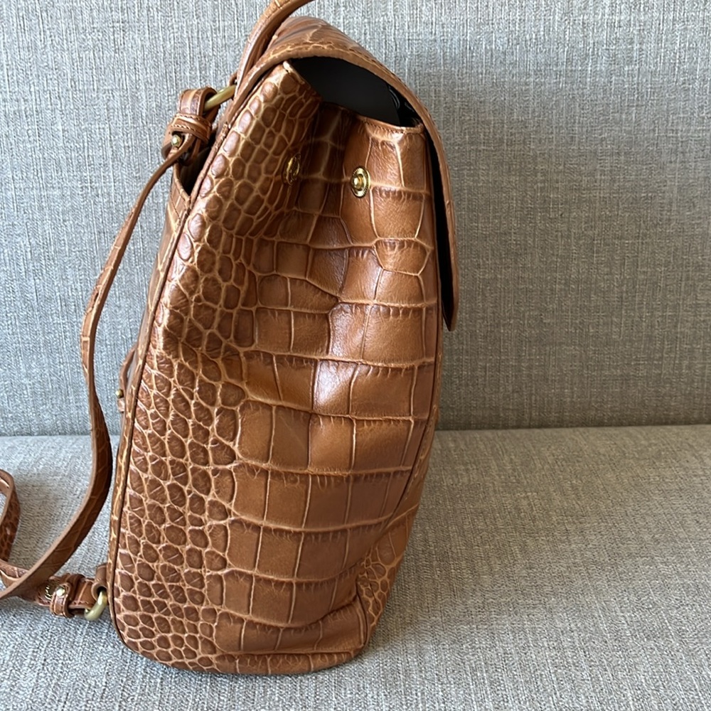 BRAHMIN | GLORIA + SURI WALLET  | TAN SAVANNAH - Picture 5 of 12